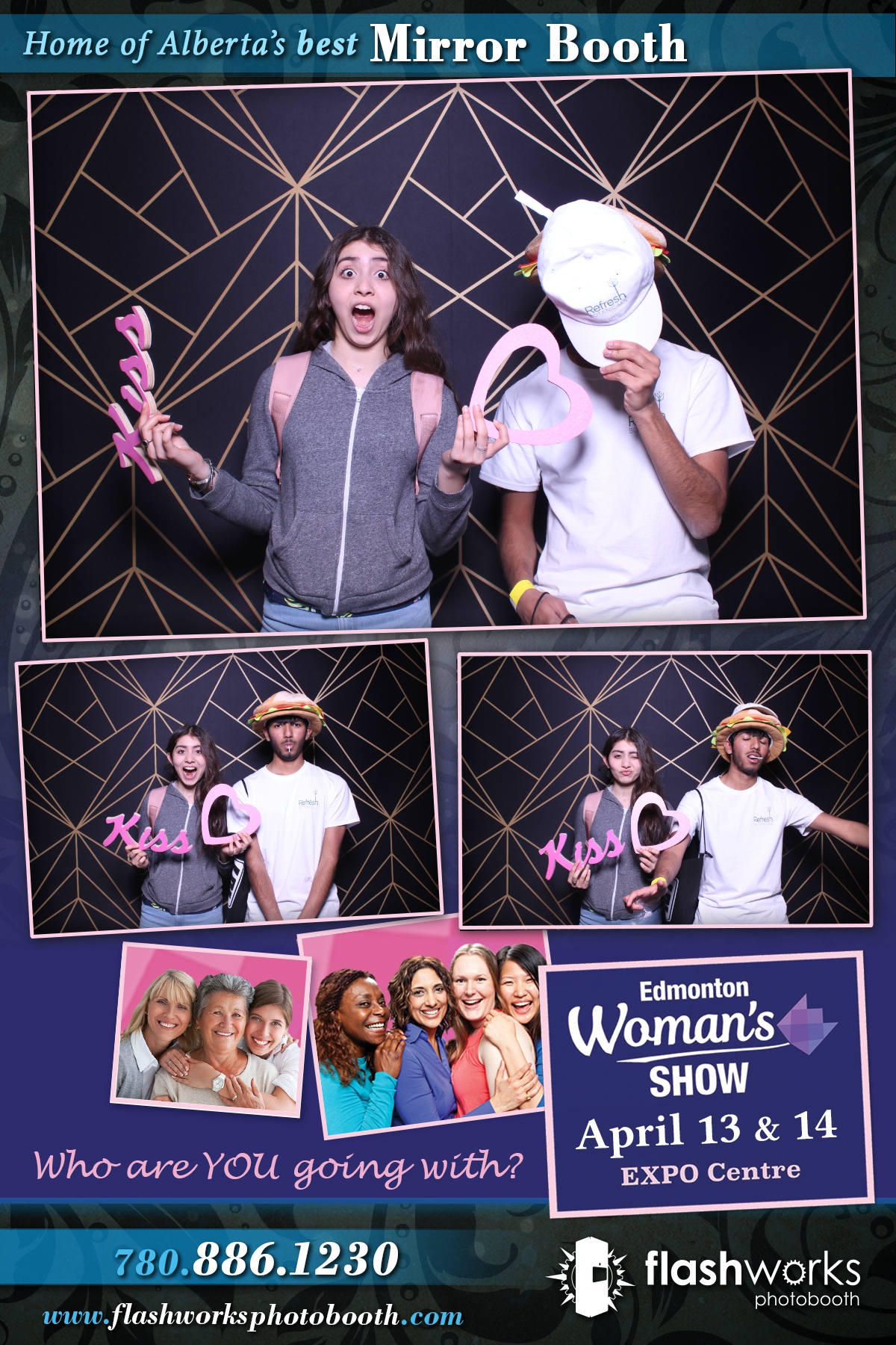 Spring Edmonton Woman's Show 2019 | View more photos from the event at gallery.flashworksphotobooth.com/u/FlashworksPhotoboothInc/Spring-Edmonton-Womans-Show-2019